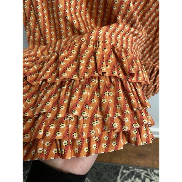 Pleasant Company Sz 12 Dress Like Your Doll American Girl Josefina Orange C - Picture 4 of 12